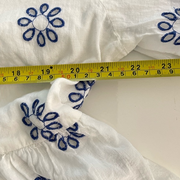 Basement Embroidered Cotton Short Dress - Picture 10 of 12